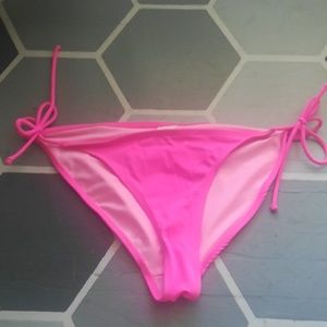 Neon Pink Bikini Bottom